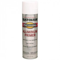 Rust-Oleum Professional 15-oz. White Aluminum Interior/Exterior Primer Spray (Case of 6) - 254170