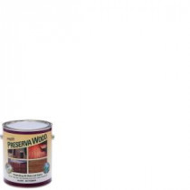 Preserva Wood 1-qt. Oil-Based Clear Penetrating Stain and Sealer - 42501