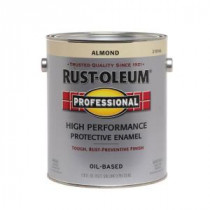 Rust-Oleum Professional 1 gal. Almond Gloss Protective Enamel (Case of 2) - 215966