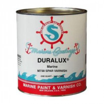 Duralux Marine Paint 1 qt. Clear Spar Varnish - M738-4