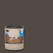 Rust-Oleum Restore 1 gal. 2X Autumn Solid Deck Stain with NeverWet - 291008