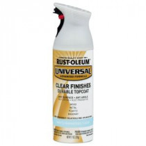 Rust-Oleum Universal 11 oz. Clear Flat Hammered Spray Paint (Case of 6) - 302153