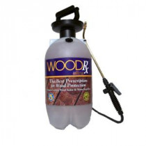 WoodRx 2-gal. Ultra Chestnut Transparent Wood Stain/Sealer with Pump Sprayer/Fan Tip - 625137