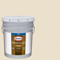 Glidden Premium 5-gal. #HDGWN41 Eloquent Ivory Satin Latex Exterior Paint - HDGWN41PX-05SA