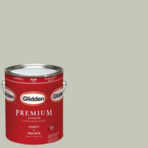 Glidden Premium 1-gal. #HDGCN07U Miller's Cove Sage Flat Latex Interior Paint with Primer - HDGCN07UP-01F