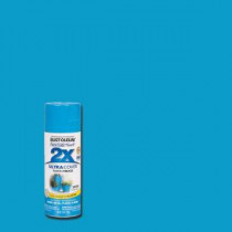 Rust-Oleum Painter's Touch 2X 12 oz. Oasis Blue Satin General Purpose Spray Paint (Case of 6) - 277991