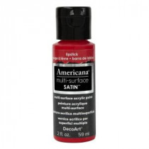 DecoArt Americana 2 oz. Lipstick Satin Multi-Surface Acrylic Paint - DA506-29