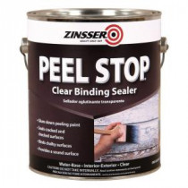Zinsser 1 gal. Peel Stop Water Base Clear Interior/Exterior Binding Primer and Sealer (Case of 4) - 60001