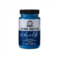 FolkArt Home Decor 8 oz. Nautical Ultra-Matte Chalk Finish Paint - 34161