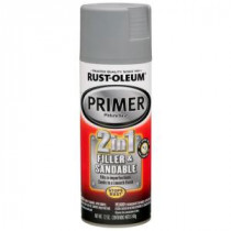 Rust-Oleum Automotive 12 oz. 2 in 1 Filler and Sandable Primer Spray (Case of 6) - 260510