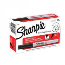 Sharpie Black Extra Fine Point Permanent Marker (12-Pack) - 35001