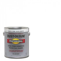 Rust-Oleum Professional 1 gal. White Semi-Gloss Protective Enamel (Case of 2) - 239076