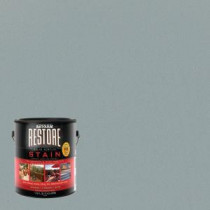 Rust-Oleum Restore 1 gal. Solid Acrylic Water Based Cape Cod Gray Exterior Stain - 4702101