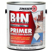 Zinsser 1 gal. B-I-N White Advanced Synthetic Shellac Primer (Case of 2) - 270976