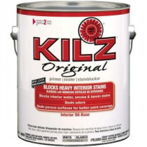 KILZ ORIGINAL 1-gal. White Low-VOC Oil-Based Interior Primer, Sealer and Stain-Blocker - 10936