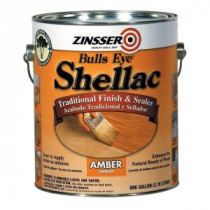 Zinsser 1 gal. Amber Shellac Traditional Finish and Sealer (Case of 2) - 701