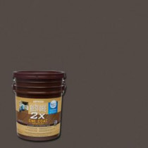 Rust-Oleum Restore 1 gal. 2X Autumn Brown Solid Deck Stain with NeverWet - 291290