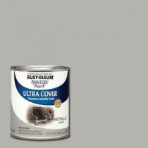 Rust-Oleum Painter's Touch 32 oz. Ultra Cover Metallic Silver General Purpose Paint (Case of 2) - 254100