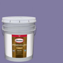 Glidden Premium 5-gal. #HDGV46D Amethyst Wisteria Flat Latex Exterior Paint - HDGV46DPX-05F