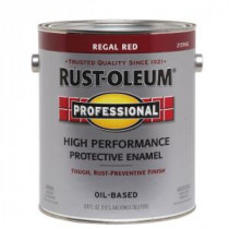 Rust-Oleum Professional 1 gal. Regal Red Gloss Protective Enamel (Case of 2) - 215965