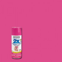 Rust-Oleum Painter's Touch 2X 12 oz. Berry Pink Gloss General Purpose Spray Paint (Case of 6) - 249123
