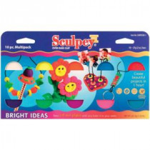 Sculpey 2 oz. Polymer Clay Bright Ideas Multipack (10-Pack) - S3MP00501