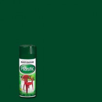 Rust-Oleum Specialty 12 oz. Dark Hunter Green Paint for Plastic Spray Paint (Case of 6) - 211360