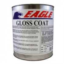 Eagle 1 gal. Gloss Coat Clear Wet Look Solvent-Based Acrylic Concrete Sealer - EUC1