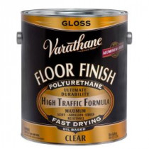 Varathane 1 gal. Clear Gloss 275 VOC Oil-Based Floor Finish Polyurethane (Case of 2) - 242606