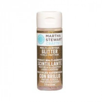 Martha Stewart Crafts 2-oz. Sunstone Multi-Surface Glitter Acrylic Craft Paint - 32178