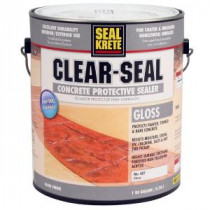 Seal-Krete 1 gal. Clear Seal Gloss Sealer Low VOC - 607001
