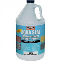 ANViL 1 gal. AquaSeal Waterproofer Bonding Primer Acrylic Clear - 023501