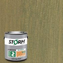 Storm System Category 2 1 gal. Estate Green Exterior Semi-Transparent Dual Dispersion Wood Finish - 225C115-1