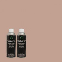 Hedrix 11 oz. Match of 710B-4 Quiet Refuge Semi-Gloss Custom Spray Paint (2-Pack) - SG02-710B-4