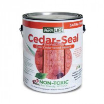 TriCoPolymer VOC Free Non Toxic 1 gal. Clear Satin Cedar-Seal - CS128