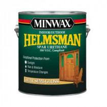 Minwax 1 gal. Semi-Gloss Helmsman Indoor/Outdoor Spar Urethane (2-Pack) - 13225