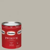 Glidden Premium 1-gal. #HDGWN50 Pewter Grey Flat Latex Interior Paint with Primer - HDGWN50P-01F