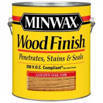 Minwax 1 gal. Golden Oak Wood Finish 250 VOC Oil-Based Interior Stain (2-Pack) - 71071