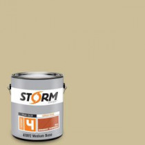 Storm System Category 4 1 gal. Sunset Beige Exterior Wood Siding, Fencing and Decking Acrylic Latex Stain with Enduradeck Technology - 418M141-1