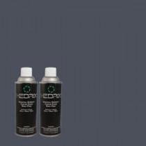 Hedrix 11 oz. Match of 580F-7 December Eve Semi-Gloss Custom Spray Paint (2-Pack) - SG02-580F-7