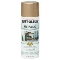 Rust-Oleum Stops Rust 11 oz. Vintage Metallic Rose Gold Protective Enamel Spray Paint (Case of 6) - 286564