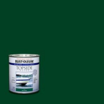 Rust-Oleum Marine 1-qt. Deep Green Gloss Topside Paint (Case of 4) - 207007