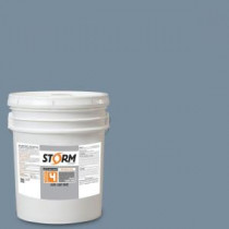 Storm System Category 4 5 gal. Max Blue Matte Exterior Wood Siding 100% Acrylic Stain - 412L112-5
