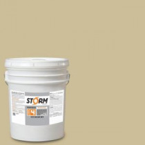 Storm System Category 4 5 gal. Sunset Beige Matte Exterior Wood Siding 100% Acrylic Latex Stain - 412M141-5