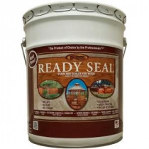 READY SEAL 5 gal. Light Oak Exterior Wood Stain and Sealer - 505