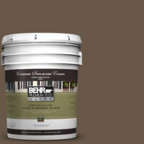 BEHR Premium Plus Ultra 5-gal. #UL160-22 Cacao Semi-Gloss Enamel Exterior Paint - 585305