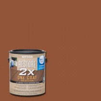 Rust-Oleum Restore 1 gal. 2X California Rustic Solid Deck Stain with NeverWet - 291298