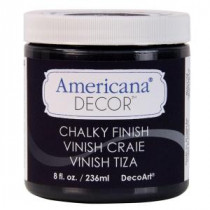DecoArt Americana Decor 8 oz. Carbon Chalky Finish - ADC29-95