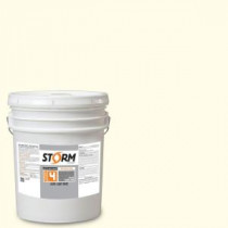 Storm System Category 4 5 gal. Country Club White Matte Exterior Wood Siding 100% Acrylic Stain - 412L105-5