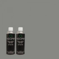 Hedrix 11 oz. Match of PPU13-4 Atlantic Shoreline Low Lustre Custom Spray Paint (2-Pack) - LL02-PPU13-4